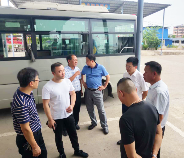 股份公司領(lǐng)導檢查指導撫州長運安全生產(chǎn)工作