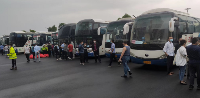 吉安長運、吉安公交：圓滿完成大型包車任務(wù)