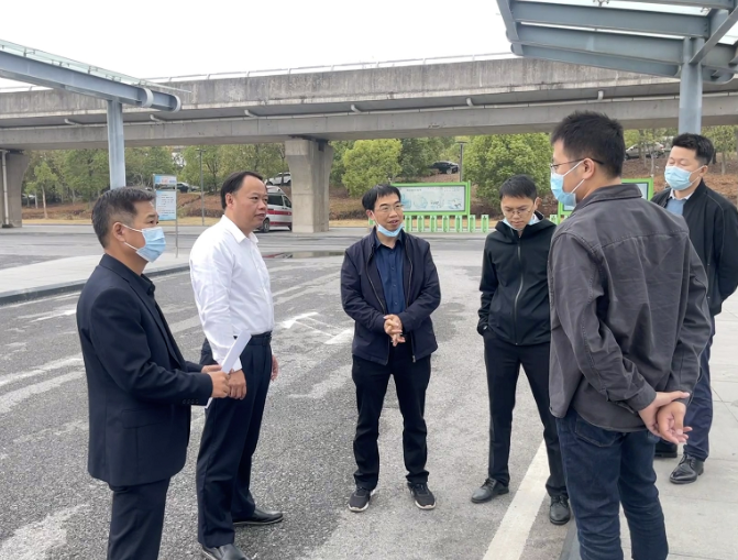 鷹潭公交：省綜合交通運輸發(fā)展研究中心調研組調研鷹潭北站綜合客運樞紐