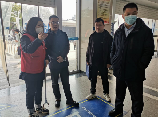 都市城際公交：南昌交投集團(tuán)交叉檢查組督導(dǎo)徐坊客運(yùn)站安全生產(chǎn)、文明創(chuàng)建工作