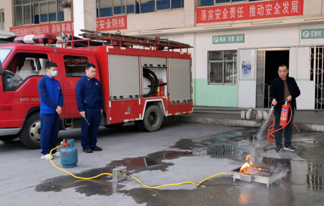 吉安長運 萬安長運防患未然  開展消防技能培訓(xùn)