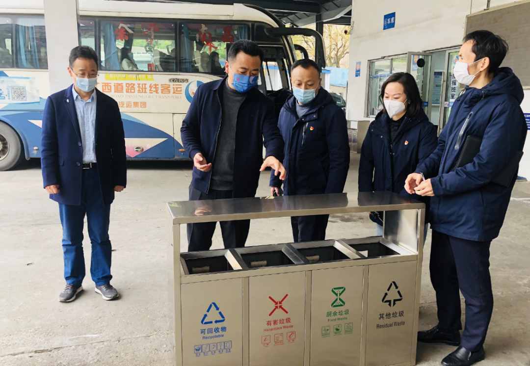 王曉督導(dǎo)青山客運站、徐坊客運站文明創(chuàng)建工作