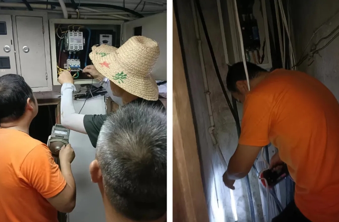 長(zhǎng)運(yùn)物業(yè):夜間搶修線路不停歇 安全生產(chǎn)不含糊