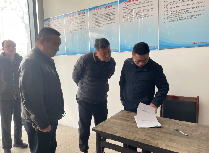 九江長運：市安防救委辦第一督導(dǎo)組在彭澤公司開展檢查